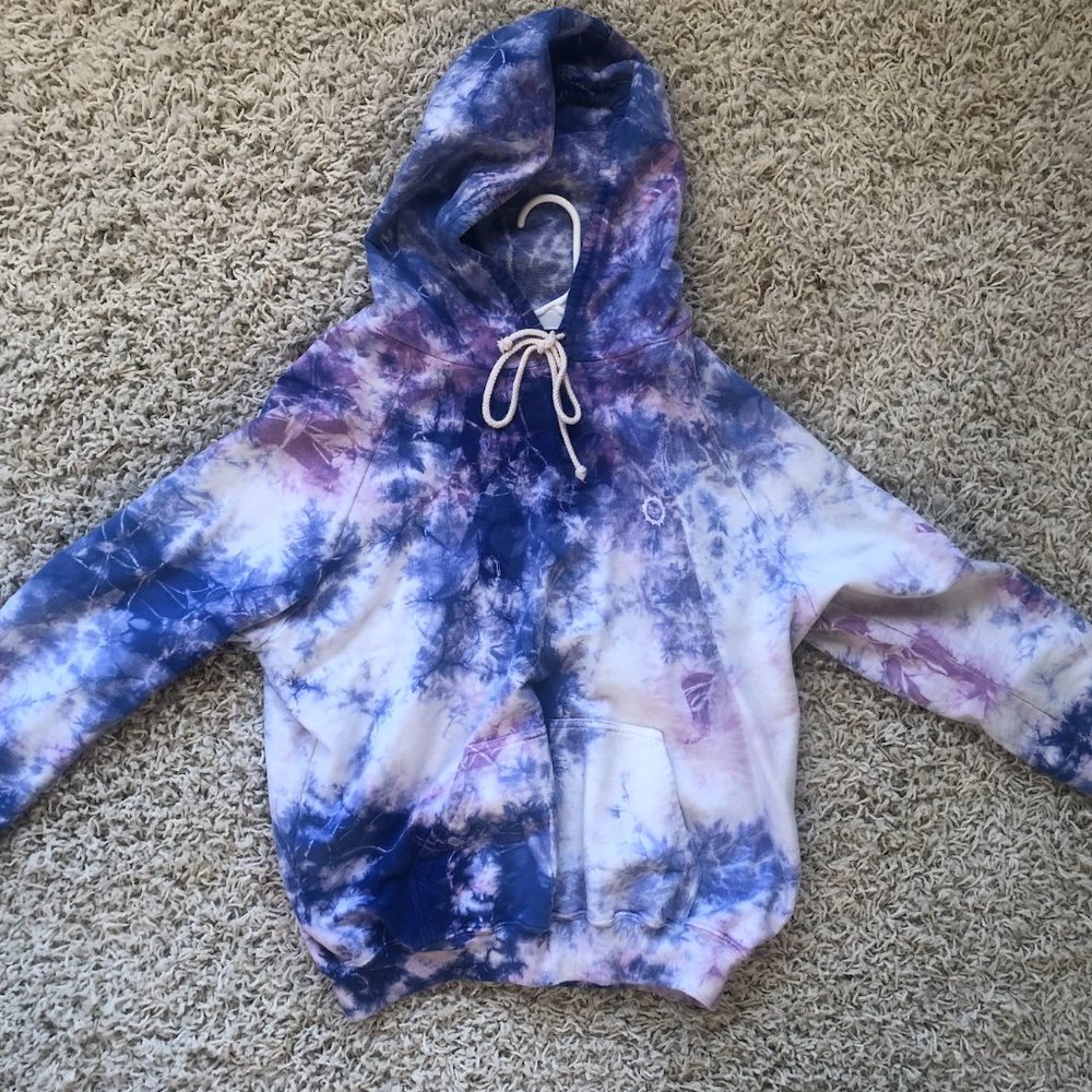 Big Bud Press Hoodie Medium Blue